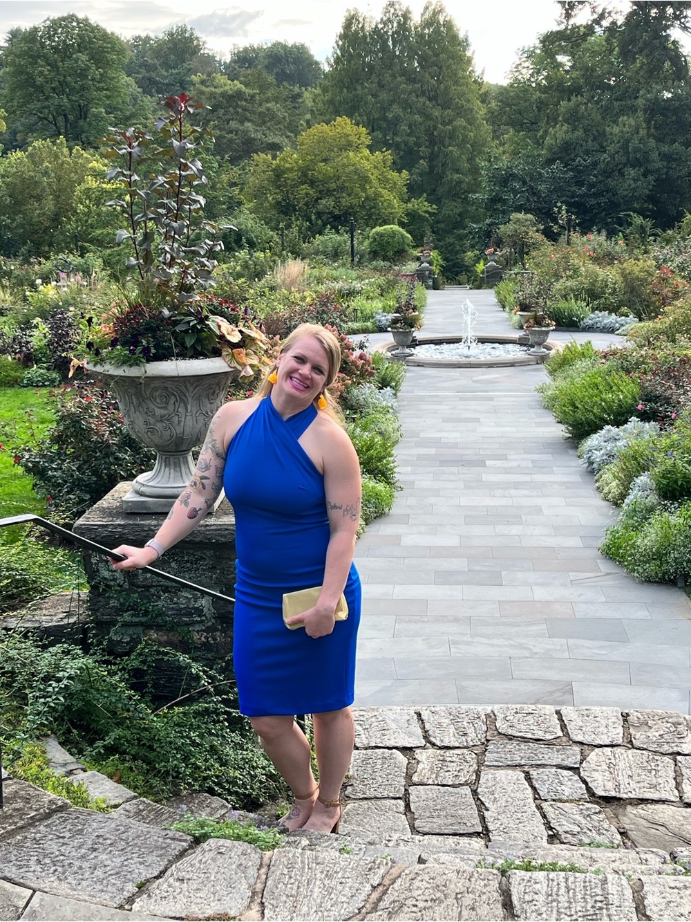 Rachel Roy Highneck cocktail dress, wedding guest - Picture 8 of 8